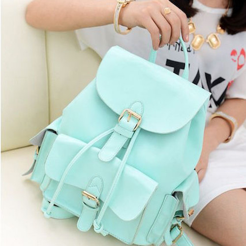 Sac à dos turquoise