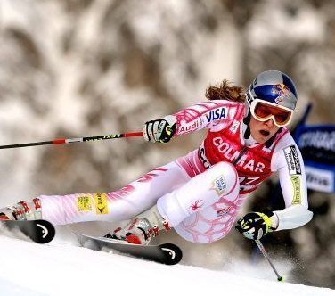 skieuse compétition