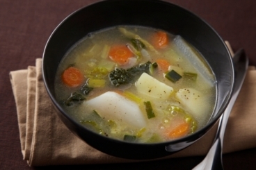 soupe d'hiver avec des légumes