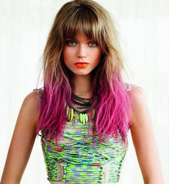 dip & dye rose