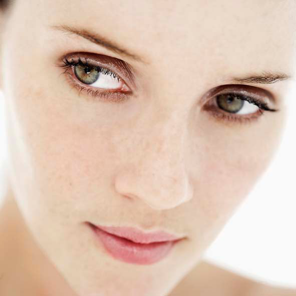 peau jeune femme