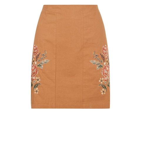jupe à fleurs
