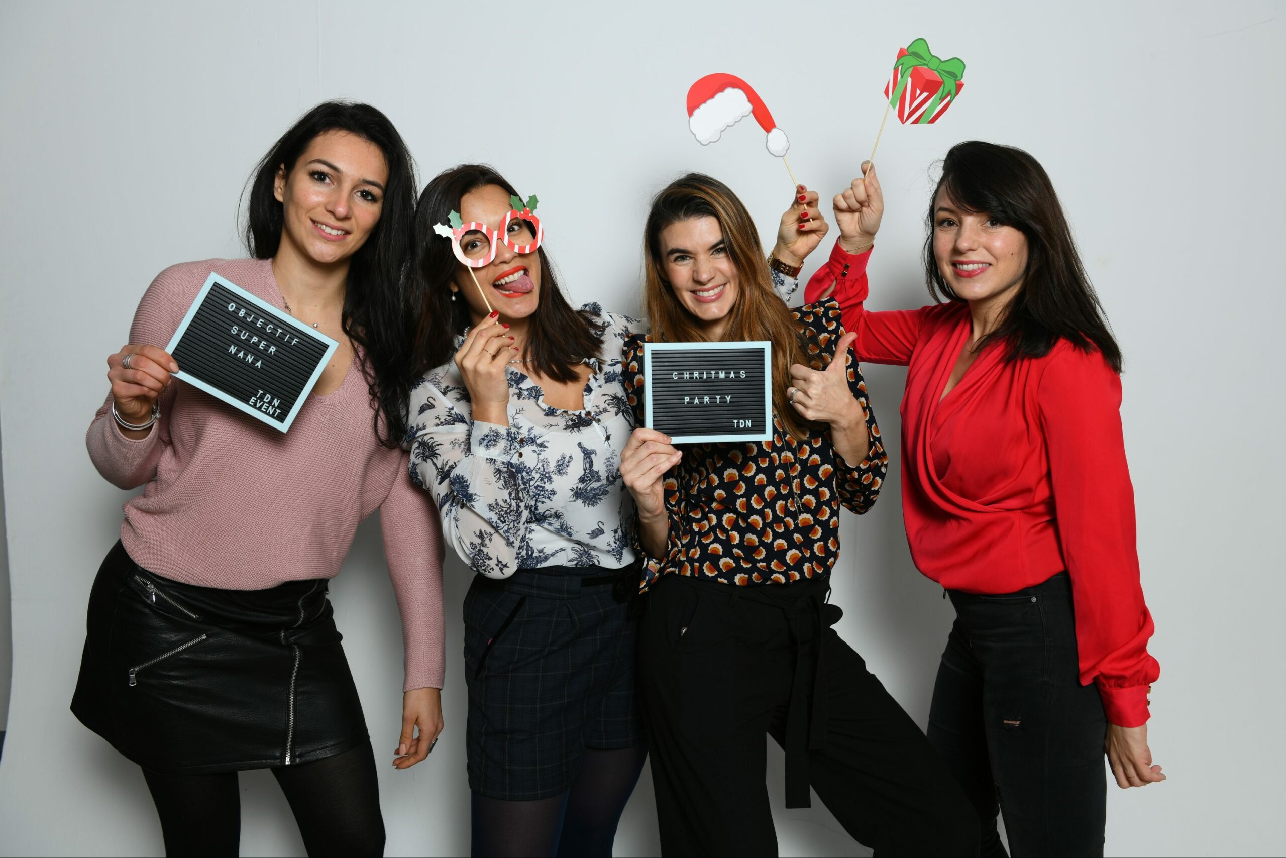 photo booth - christmas party