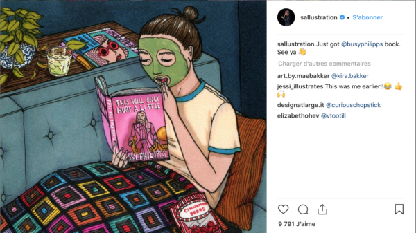 instagram - sallustration