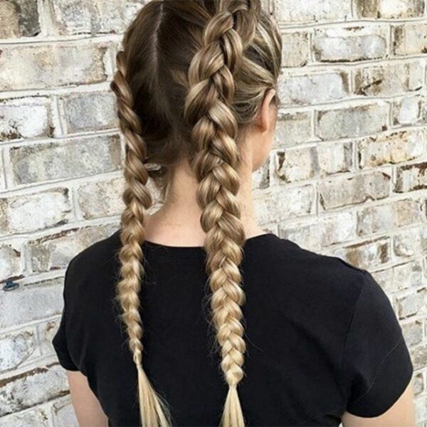 tresses collées