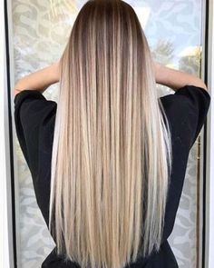balayage blond
