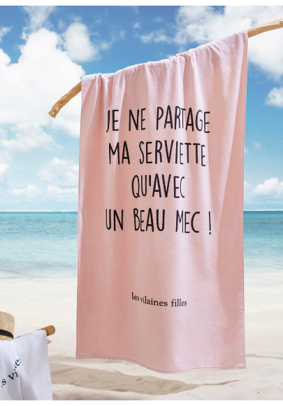 drap-de-plage-message-les-vilaines-filles