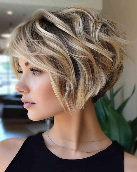coupe courte femme moderne