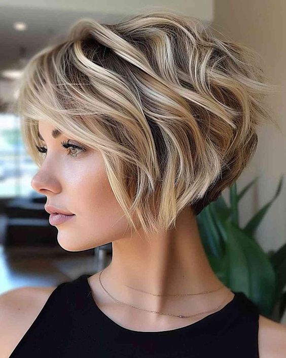 coupe courte femme moderne