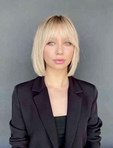 frange cheveux fins