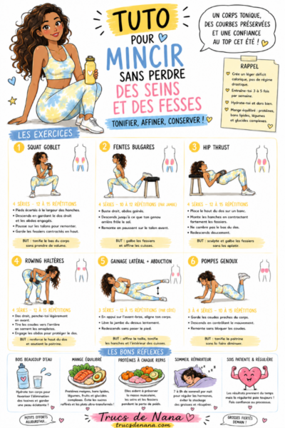 Comment mincir sans perdre des seins ni des fesses