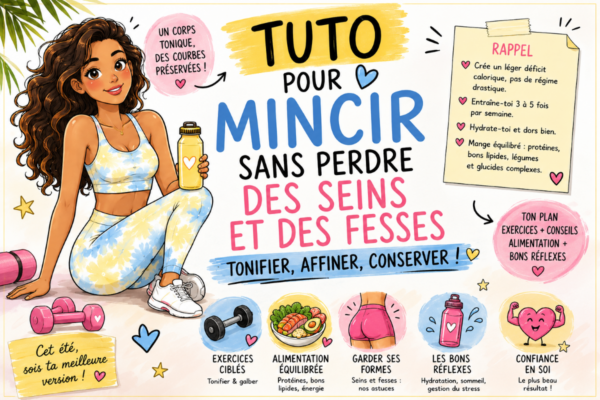 Comment mincir sans perdre des seins ni des fesses