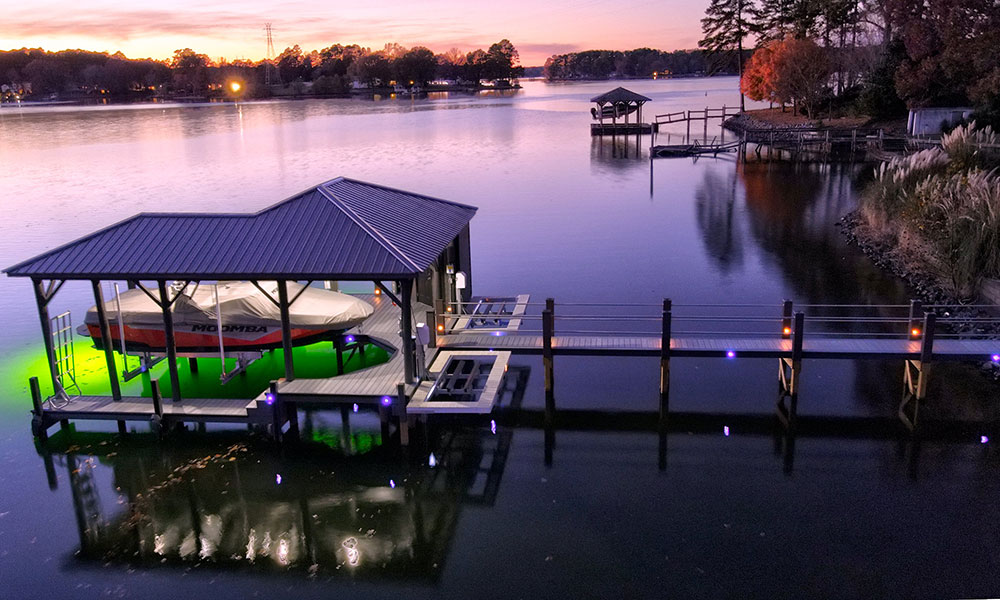 water-lit