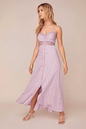 robe lilas mariage