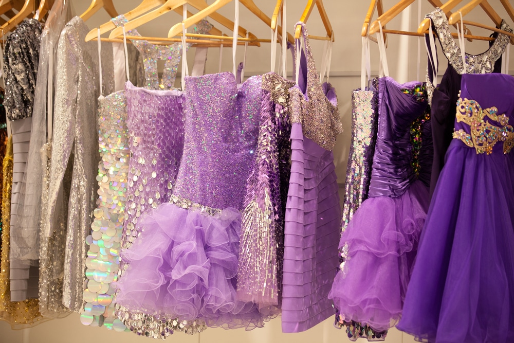robe lilas