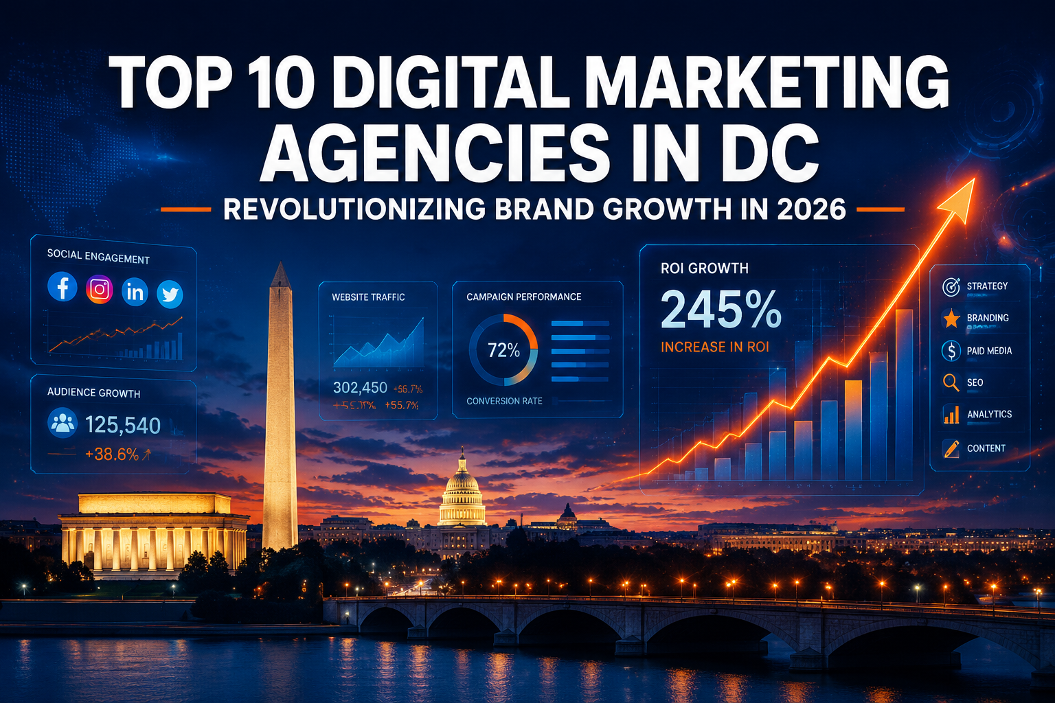 Revealed: Top 10 Digital Marketing Agencies in DC Revolutionizing Brand Growth in 2026